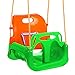 ANCHEER 3-in-1 Swing Seat for Kids 6 Months up, Anti-Flip Snug & Detachable Kids to Teens Swing Seat for Outside Playground Green