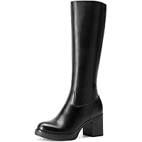 Amazon.com | DREAM PAIRS Women's Knee High Boots Wedge Platform