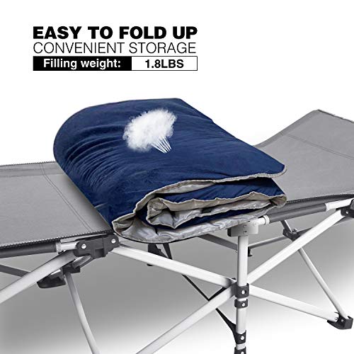 REDCAMP Cot Pads for Camping, Soft Comfortable Cotton Sleeping Cot