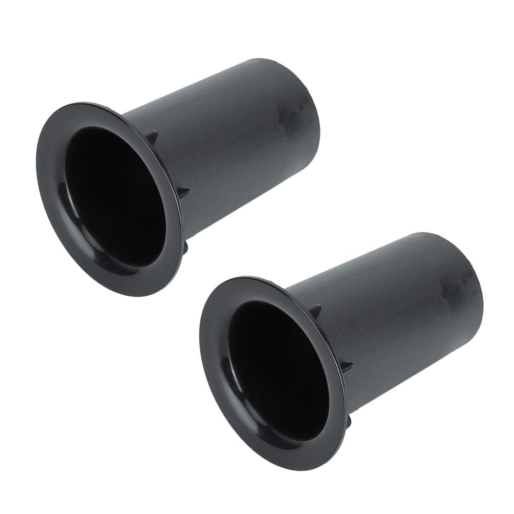2PCS Inverter Tube,T9 6-10inches Subwoofer Woofer Bass Speaker Ports Vent Connectors 71mm Hole Inverter Tubes,Make a Bass Effect,for 6-10inch Speaker (T9 opening 71)