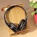 2 Channel IR Headphones Infrared Wireless Headset Car TV DVD Kids Size Black