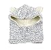 Connectyle Boys Girls Kids Warm Winter Hats Cute Earflap Hood Hat Scarves with Ears Skull Caps Black White