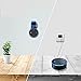 Lomanda Wall Mount for Echo Dot 2nd Generation,Dot Accessories Outlet Wall Hanger Bracket Stand Holder Best Space-Saving for Smart Home Speaker Plug in Kitchen Bathroom Bedroom (Black)