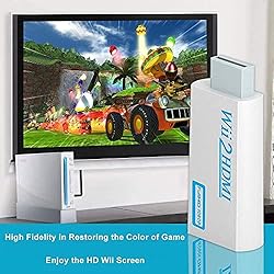 Xsusmdom Wii HDMI Adapter, Wii to HDMI Converter