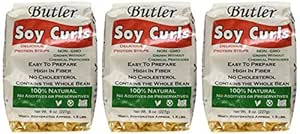 Butler Soy Curls, 8 oz. Bags (Pack of 3)