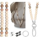 SAM & LORI Lanyards for Id Badges Women Cute Teacher Lanyard With Id Holder Lanyards for Cruise Ship Cards Keychain Lanyard Beaded Keychain Lanyard Personalized Lanyard String
