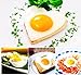 Makidar 5PCS Fried Egg Mold Egg Ring Egg Shaper SUS304 Stainless Steel Pancake Mold Kitchen Tool Pancake Rings