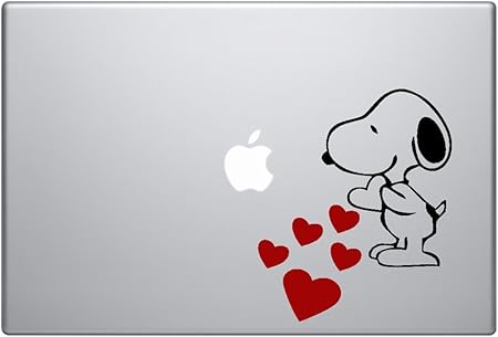 Amazon Co Jp スヌーピーlove Hearts 漫画デカールビニール取り外し可能な装飾ステッカーの壁 車 Ipad Macbook ノートパソコン バイクヘルメットsmallアプライアンス音楽楽器motorcycleスーツケース5 5 ブラック Slh 車 バイク