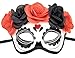 Womens Day of The Dead Masquerade Mask Venetian Party Mask Halloween Costumes Mardi Gras Mask (Love Heart)