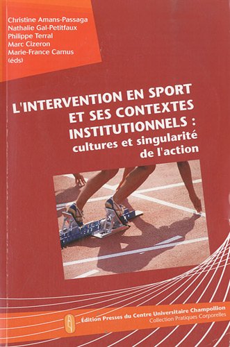L' intervention en sport et ses contextes institutionnels