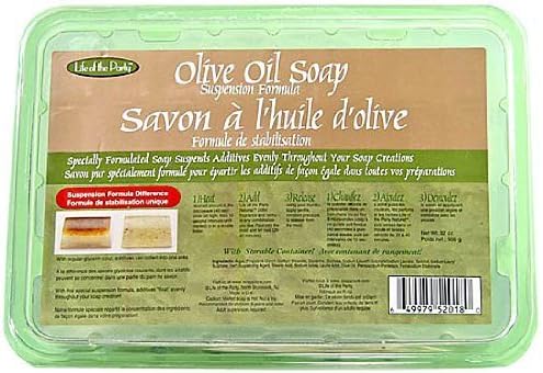 Life of the Party Suspension Soap Base, 2-Pound, Olive Oil by Life of the Party
