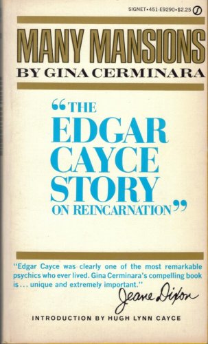 Many Mansions: The Edgar Cayce Story on Reincar... 0451077369 Book Cover