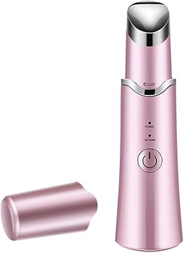 ROSENICE Massageador de olhos vibração, massageador facial, remoção de olheiras, removedor de rugas (dourado)