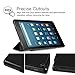 Fintie Slim Shell Case for Amazon Fire HD 8 (Previous Generation - 6th) 2016 Release, Super Slim Lightweight Standing Cover with Auto Wake/Sleep, Black