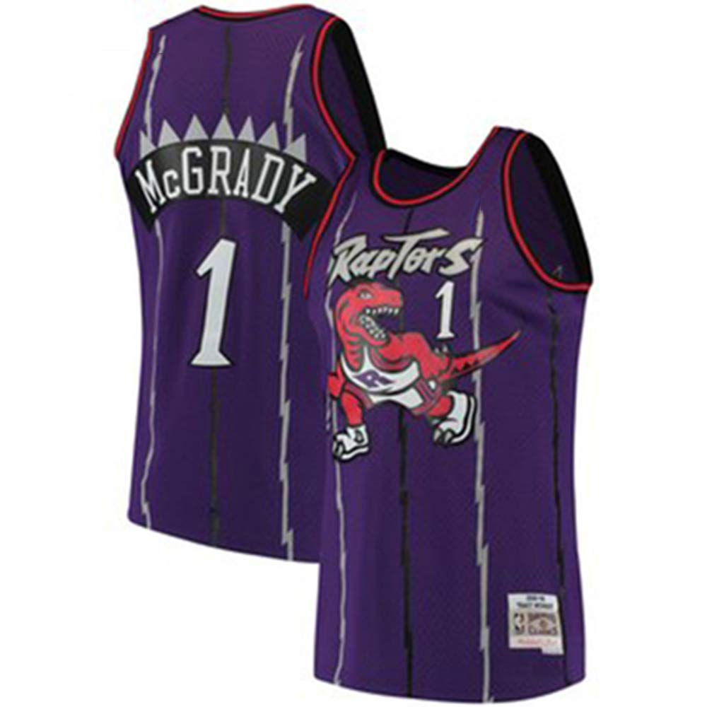 RUIHUA Sump Boys Basketball Fan Jerseys Raptors No 2 Leonard 1 McGrady