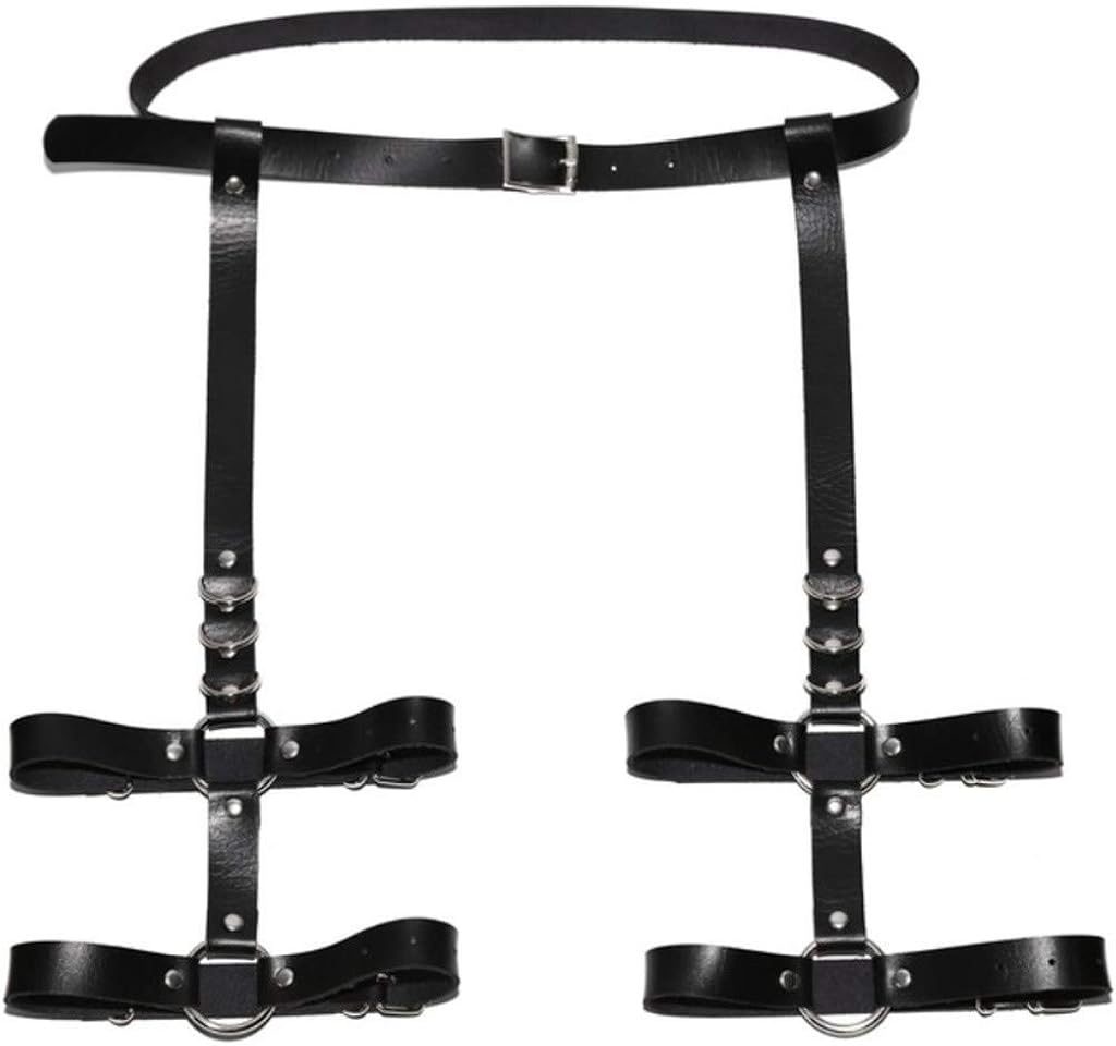 Bas Porte-jarretelles Noir Motif Sauvage - Polyamide - Taille Unique - Fabrication Pologne