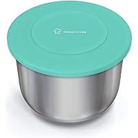 Silicone Lid Fits Instant Pot - 6 Quart Inner Pot Cover for IP Duo-60, Nova, Plus, Max, Lux, Gem, Viva, Smart Wifi & More - B
