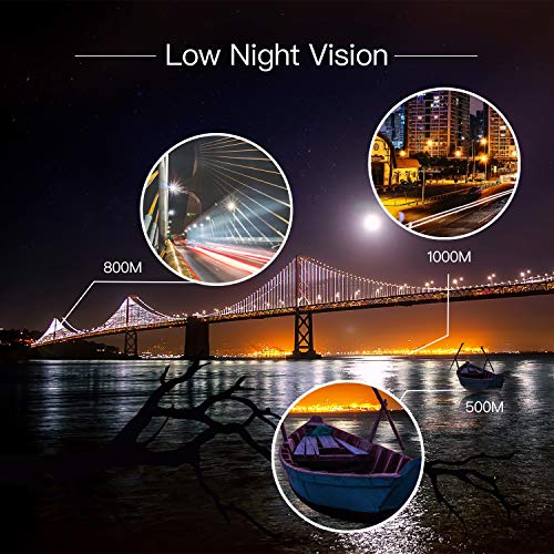 Monocular Telescopes - 12X50 Monocular Telescope HD Waterproof Shockproof Telescope with Smartphone Mount & Tripod for Camping Bird Watching Travel Hunting Football Match Concert Live