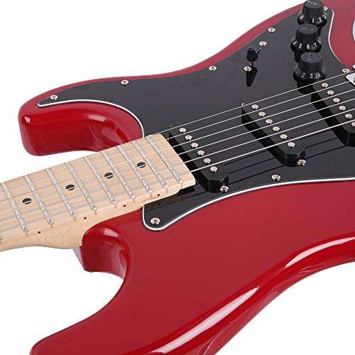 image for ISIN Full Size Electric Guitar for Music Lover Beginner with Amp and A