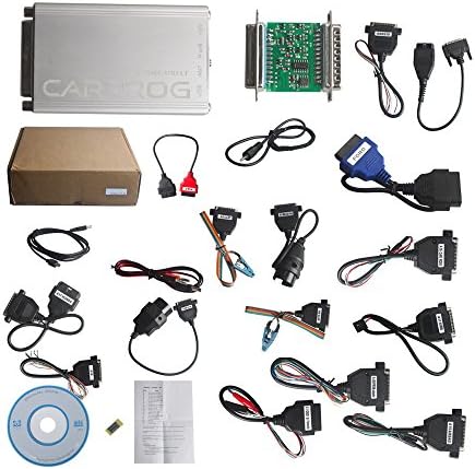 Carprog V8.21 Full Auto Repair Tool Better Than V7.28 Programmer Car Prog With Full Package and Adapters Contain Much More Authorization