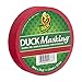 Duck Masking 240818 Red Color Masking Tape, .94-Inch by 30 Yards