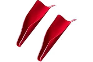 JUSTTOP 2 PCS Flexible Draining Oil Funnel, 14.76×6.7 Inch Reusable Foldable Oil Change Guide Funnel, Spill-Free Draining Too