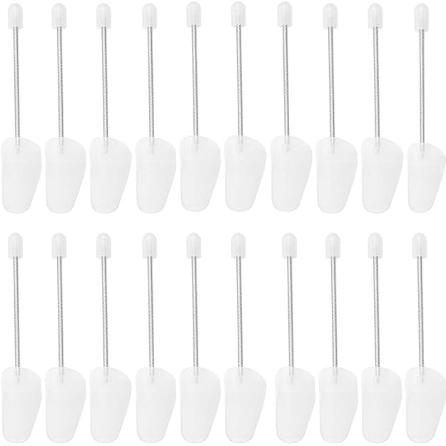 SavingPlus 10 x PAIRS OF SHOE TREE TREES PLASTIC MAINTAIN SHAPE