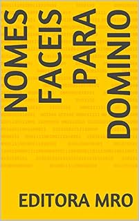 Livro Nomes faceis Para dominio