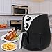 ZENY Electric Air Fryer 1500W 3.7QT Cooking Tool For Healthy Oil Free Cooking w/ Time & Temperature Control Dishwasher Safe Parts