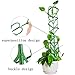 WINGOFFLY DIY Garden Plant Pot Mini Climbing Trellis Plant Support(9 Pack)