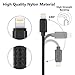 Basse Lightning Cable, 4 Pack iPhone Cable (3FT 6FT 6FT 10FT) Nylon Braided Cord Charging Charger Cable for iPhone X/ 8 Plus/ 8/ 7 Plus/ 7/ 6 Plus/ 6/6s Plus/ 6s/ 5/ 5c/5s/ iPad/ iPod and More (Black)