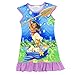 KIDHF Moana Comfy Loose Fit Pajamas Girls Printed Princess Dress