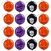 Amscan Creepy Halloween Ghoulish Punch Balloon (16 Piece), Multicolor, 12