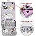 Teamoy Jewelry Roll Bag Travel Hanging Jewelry Organizers - Perfect for Business Trips, Purple (Accessories Not Included)