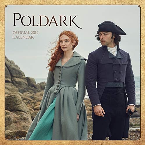 Poldark Official 2019 Calendar - Square Wall Calendar Format Calendar – Wall Calendar, 15 Sep 2018