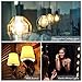 Simba Lighting Small Globe G16.5 Round Bulb 40W E12 Candelabra Base (10 Pack) for Chandelier, Ceiling Fan Light, Decorative Vanity Lights, Wall Sconce, Clear Glass 110V 120V, 2700K Warm White Dimmable