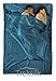 DOUBLE Treksilk TEAL ART SILK Liner Sleeping Bag Inner Sheet Hostel Sack Backpack Travel for couple Travel Accessory – Protection Bed Bugsthumb 4