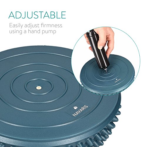 Navaris-Bola-de-Equilibrio-para-Mejorar-coordinacin-Set-de-2-Bolas-Fitness-diseo-Erizo-para-Entrenar-Cojn-para-Estabilidad-en-DIV-Colores
