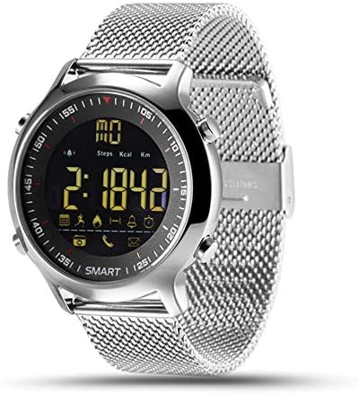 Bluetooth Smart Watch - 321OU Touchscreen Smartwatch Sport Smart Fitness Tracker Watch Smart Wrist Watch Support SIM TF Card with Camera for IOS iPhone Android Samsung for Kid Men Women (White Silver)