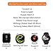Lwsengme Silicone Quick Release - Choose Color & Width (18mm, 20mm,22mm) - Soft Rubber Watch Bands (Teal/White, 20mm)