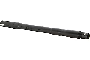 Flasc Paintball 15" 3-Piece Double Threaded Barrel Set - 5" Core Barrel Back with 7" Modular Mid-Section, 4-Prong Thread Tip 