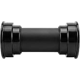 COONIUM BB92 BB86 Press Fit Bottom Bracket, 41mm Shell Ceramic Bearing BB for Shimano 24mm and SRAM GXP 22/24mm Crank Spindle, Road and MTB Bike, Black
