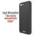 Dog & Bone Wetsuit Impact - Rugged, Waterproof iPhone 7 Plus Case - Blackest Black