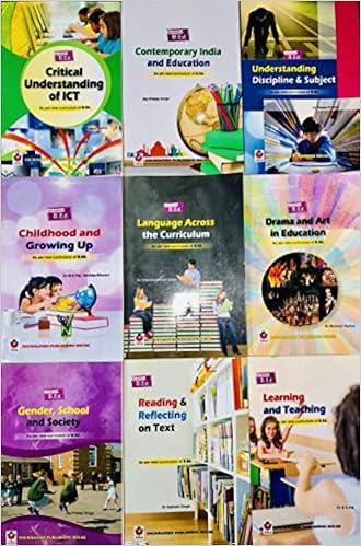 Amazon In Buy A Complete B Ed Course Book For First Year Set Of