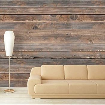 wall26 Large Wall Mural - Seamless Wood Pattern | Self-Adhesive Vinyl Wallpaper/Removable Modern Decorating Wall Art (100x144 inches, Artwork-109)