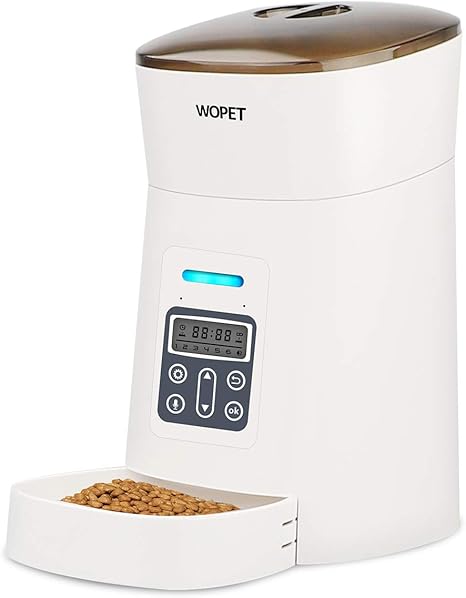 Pet Supplies Wopet 6 Meal Pet Feeder Automatic Pet Dog And Cat