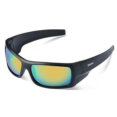Duduma Tr601 Polarisierter Sport Herren Sonnenbrille für Ski Fahren Golf Laufen Radsport Superleichtes Rahmen Design für Herr