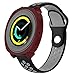 RuenTech Compatible with Samsung Gear Sport Case Cover,Soft Silicone Protective Case Frame Shock Resistant Cover Case Compatible for Gear Sport R600 Smartwatch (7-Pack)