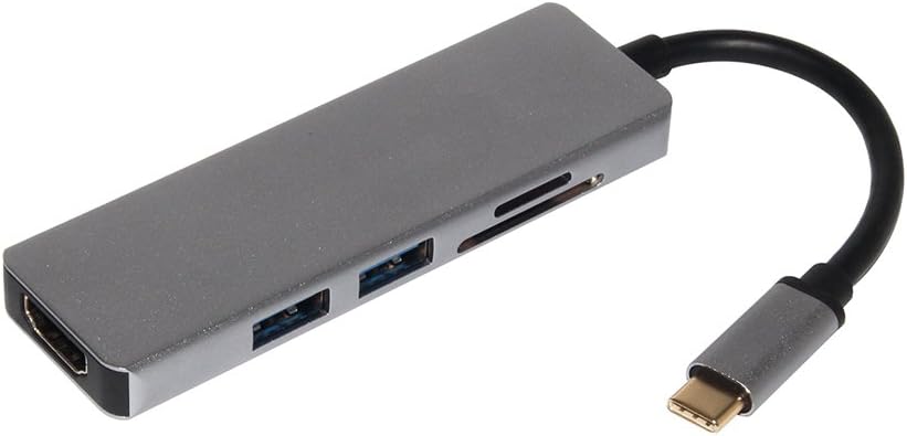 Paper Type: C USB 3.1 Multi Port USB C to HDMI 4 K HD Hub SD TF Card Reader Converter Adapter for MacBook