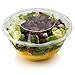 Green Direct 24 oz Disposable Clear Plastic Salad Bowls with Lids Pack of 50, To-Go Party Containers for Lunch, Serving, To go Serving Bowls